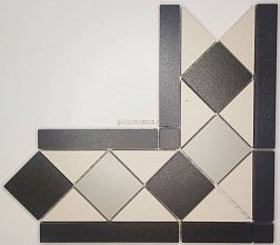 Идальго Метлахская плитка Карина Микс Матовый Угол 25,3x25,3x12,2 см